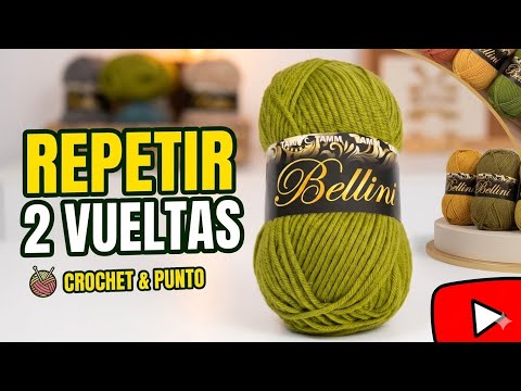 Muestra de Hermoso patrón a crochet repitiendo 2 vueltas